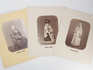 Image for VISHNEVSKII. Three Tatar People. Original photographs, Astrakhan, ca. 1870s. #2