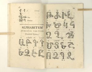 Image for I.C. AMADUTIUS. Alphabetum armenum. First edition with animal letters. Rome, 1784. #2